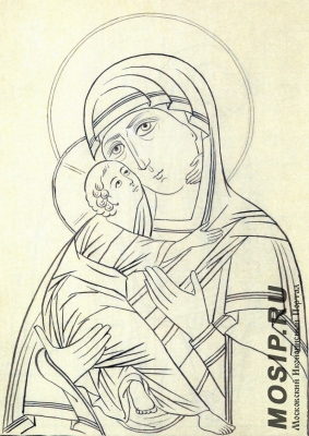 Образ Пресвятой Богородицы Владимирской